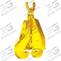 CALDWELL Lifting Grab: Beam Grabs, Beams/Plate Girders, 30,000 lb Working Load Limit, Steel, Yellow (MPN F-15). Key specifications — attr991107: CALDWELL; attr991109: Plate Girders.