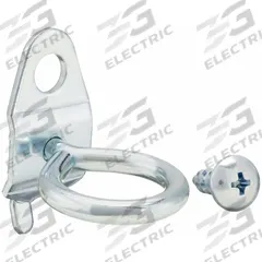 TRITON PRODUCTS Single Ring Tool Holder: 1/4 in_1/8 in Peg Hole, 1 3/8 in x 3/4 in x 1 1/2 in, 10 PK (MPN 74120). Key specifications — attr37723: Zinc-Plated; attr37722: Silver; attr37727: Screwdrivers; attr37729: Screws; attr37730: Screw-In; attr37731: Surface; attr37732: Steel; attr62029: Single Ring Toolholder.
