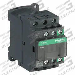 SCHNEIDER IEC Magnetic Contactor: Non-Reversing, 3 Poles, 3NO Contacts, 9 A, 24V AC/48V AC Coil (MPN LC1D09BNE). Key specifications — Brand: SCHNEIDER; Integrated Surge Suppression: No; Nominal Coil Voltage @ 60Hz: 48V AC.