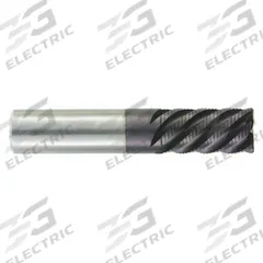 WIDIA HANITA Roughing End Mill: Carbide, AlTiN Coated, 4 Flute, 1/2" Mill Dia, 1-1/4" LOC, 0.03" Rad (MPN 4U80E1300R5BT)