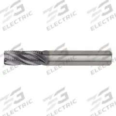 WIDIA HANITA Roughing End Mill: Carbide, AlTiN Coated, 3 Flute, 12 mm Mill Dia, 26 mm LOC, 83 mm OAL (MPN 497612005T)