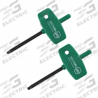 WIHA Torx and Torx Plus Keys: 2 Tips, Torx, T8 Tip Size, Black Oxide, 2 PK (MPN 36518). Key specifications — attr1205415: WIHA; attr1205419: Black Oxide.