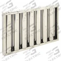 GRAINGER Grease Filter: 16 in x 25 in x 2 in, Stainless Steel, Baffle (MPN 2EJY6). Key specifications — Brand: GRAINGER; Media Material: Stainless Steel; Frame or Header Material: Stainless Steel; Air Filter Construction: Baffle; Air Filter Item: Grease Filter.