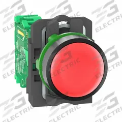 SCHNEIDER ELECTRIC Wireless Push Button Transmitter: 22 mm Panel Mounting Size, XB5R (MPN ZB5RTA4). Key specifications — attr207014: ZB5RTA4; attr1020909: Momentary; attr1020910: Transmitter; attr1020912: Red; attr1020913: Plastic; attr1020918: None; attr1020930: Non-Illuminated; attr1020931: Plastic.