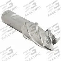 CLEVELAND Square End Mill: High Speed Steel, 4 Flute, 18 mm Mill Dia, 41.27 mm LOC, 95.25 mm OAL (MPN C75106)
