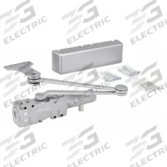 DORMAKABA Door Closer: Parallel/Std/Top Frame Mounting Type, Grade 1 - Heavy Duty, Aluminum (MPN QDC116P689RH / QDC116R689RH). Key specifications — Manufacturer Part Number: QDC116P689RH / QDC116R689RH; Brand: DORMAKABA; Closer Series: QDC100; Location Use: Interior/Exterior; Spring Type: Adjustable; Product Type: Door Closer; Spring Size: 6; Performance Duty Rating: 1.
