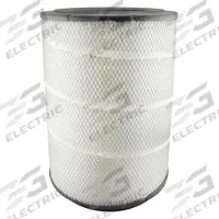 BALDWIN FILTERS Automotive Air Filter: Round-Oval, Engine, Round, Radial Seal, 18 5/16 in Overall Ht (MPN RS4963). Key specifications — Brand: BALDWIN FILTERS; Compatible Vehicle Make: Scania; Baldwin Interchange: RS4963.