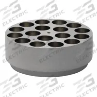 VELP SCIENTIFIC MonoAluBlock: MonoAluBlock, ARE/AREX-6, Hot Plate Stirrers (MPN A00000340). Key specifications — Compatible with Manufacturer Model Number: AREX-6; Compatible with Product Type: Hot Plate Stirrers; Features: MonoAluBlock™ Can Be Used to Stir Multiple Vials of the Same Dimensions; Product Type: MonoAluBlock; Brand: VELP SCIENTIFIC.