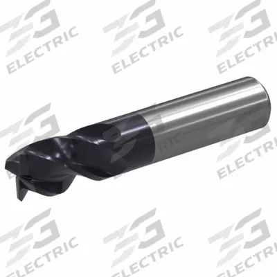 WIDIA Corner Chamfer End Mill: Carbide, TiAlN Coated, 4 Flute, 1/8" Mill Dia - Fast-Cutting Carbide Corner-Chamfer End Mills for Steel & Cast Iron