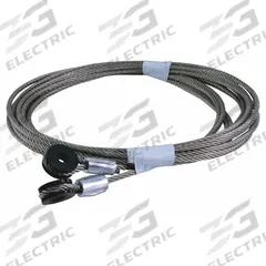AMERICAN GARAGE DOOR SUPPLY Cable Assembly: Stainless Steel, 7 x 19, 95 in Overall Lg, 1 PR (MPN TD-CAS14-95). Key specifications — Brand: AMERICAN GARAGE DOOR SUPPLY; Material: Stainless Steel; Product Type: Cable Assembly; Stranding: 7 x 19.