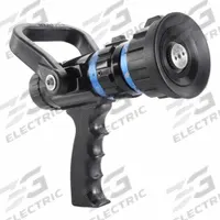 VIPER Fire Hose Nozzle: Single Gallonage, Fog, I217832. Key specifications — Product Type: Nozzle; Thread Type: NST; Base Type: Swivel; Body Material: Aluminum; Activates By: Shutoff Handle; Nozzle Option: Single Gallonage; Spray Pattern: Fog/Straight Stream; Brand: VIPER.