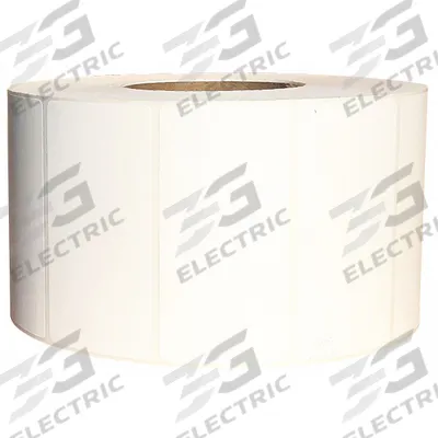 APPROVED VENDOR Barcode Printer Label: 4 in Label Wd, 2 in Label Ht, White, 3 in Core Dia. - Industrial Thermal Transfer Labels