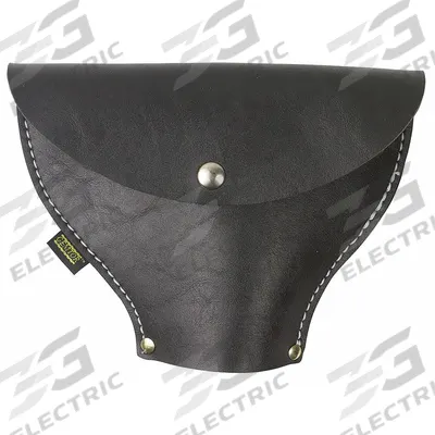 GEMTOR Tool Sheath: For 2 in Belt Wd - Max, 1 Pockets - Synthetic Leather Tool Sheaths