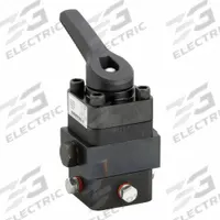 ENERPAC Directional Control Valve: 4.5 gpm Max Flow Rate, Three Positions, 3/8 in NPT, 3/8" NPT, VC (MPN VC20L). Key specifications — attr1018253: ENERPAC; attr1018249: VC20L; attr1018300: Manual; attr1018289: VC; attr1416406: 3/8" NPT.