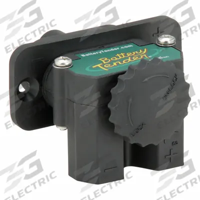 BATTERY TENDER Connector: Plug-In, Black - Plug-In Connectors