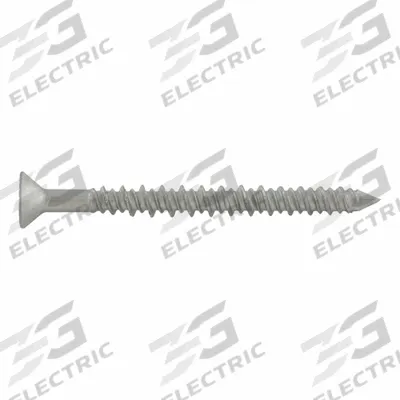 DEWALT Concrete Anchor Screw: 1 3/4 in Overall Lg, 9/64 in Dia, Steel, Zinc-Plated - Flat-Head Screw Anchors