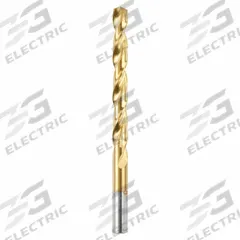 MILWAUKEE Jobber Length Drill Bit: 19/64", 135° Split Point, TiN-Coated HSS, Parabolic Flute (MPN 48-89-2216). Key specifications — attr1225567: 0.2969.