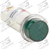 DAYTON Raised Panel Light: 12 mm Panel Mounting Hole Dia, LED, Raised Head (MPN 22NY51). Key specifications — Brand: DAYTON; Electrical Connection: 0.187 in Tab.