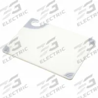 SAN JAMAR Cutting Board: 12 in Overall Lg, 9 in Overall Wd, White, Co-Polymer, NSF Certified (MPN CBG912WH). Key specifications — Color: White; Brand: SAN JAMAR; Material: Co-Polymer; NSF Certified: Yes.