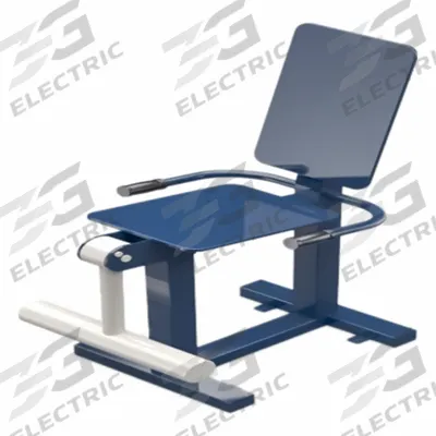 TRIACTIVE USA Leg Extension: 48 in Overall Ht, 44 in Overall Lg, 21 in Overall Wd - Outdoor Fitness Stations