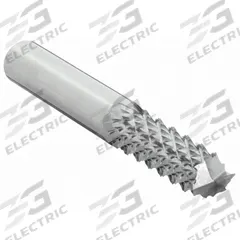 MICRO 100 Solid Router Bit: Diamond Cut, End Mill, 1/4" Cut Dia, 3/4" LOC (MPN RDC-70)
