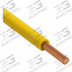 Building Wire: Copper, 14 AWG, 1 Conductors, Solid, Yellow, 1,000 ft Lg, THHN/THWN-2 (MPN WXP-6F-1401-05-1000). Key specifications — Voltage: 600 V; Brand: APPROVED VENDOR.
