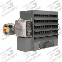 TPI INDUSTRIAL Electric Unit Heater: 7.5 kW Watt Output, Gray, 480V AC, 3-Phase, 580 cfm Air Flow (MPN HLA12-480360-7.5-24TD). Key specifications — Voltage, Phase: 480V AC, 3-Phase; Brand: TPI INDUSTRIAL; Housing Color: Gray.
