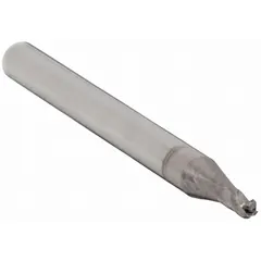 APPROVED VENDOR Ball End Mill: Carbide, TiCN Coated, 4 Flute, 3/32" Mill Dia, 3/16" LOC, 1-1/2" OAL (MPN 220-001031)