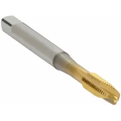 OSG Spiral Point Tap: M6x1 Metric, H5 / 4H-6H, 3 Flute, Plug Chamfer, TiN Coated Cobalt (MPN 1111500705). Key specifications — attr1299616: H5 / 4H-6H.