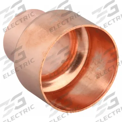 NIBCO Sweat Fitting Coupling: 3 in CTS x 2 in CTS, FTG x FTG, Wrot Copper (MPN 6002 3x2) - Wrot Copper Tube Fittings