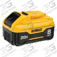 DEWALT Battery: 20V MAX*, 8 Ah, Battery Included, 20V DC (MPN DCB208). Key specifications — attr1278107: Not Oil-Resistant.