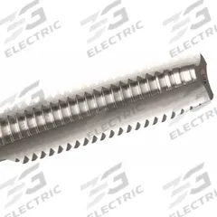CLEVELAND Straight Flute Tap: 1/2"-20 UNF, H3 / 2B, 3 Flute, Plug Chamfer, High Speed Steel (MPN C54740)