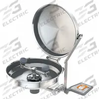 GUARDIAN EQUIPMENT Plumbed Eyewash: Std, Wall Mnt, Eyes Coverage, Covered, Stainless Steel Bowl (MPN G1814BC). Key specifications — attr474381: Push Plate; attr474383: GUARDIAN EQUIPMENT.