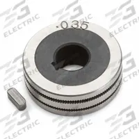 LINCOLN ELECTRIC Drive Roll Kit: 0.045 in, V-Knurl, For Easy-Core 125, Easy-MIG 140/180, LE31MP (MPN KP3285-1). Key specifications — For Wire Type: Flux-Cored; Brand: LINCOLN ELECTRIC; Manufacturer Part Number: KP3285-1; For Welder Series: Easy-Core 125.