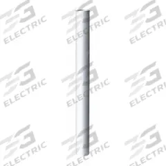 WERMA Conduit: Tower Light Conduit, For KombiSIGN 71/72, 15 3/4 in Overall Ht, 1 in Overall Dia (MPN 97584040). Key specifications — attr1056662: WERMA; attr1056663: KombiSIGN 71/72; attr1056670: Silver; attr1056675: Pole Mount; attr1056661: 97584040.