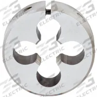 OSG Round Threading Die: 3/8"-16 UNC, 2 in OD, Solid, High Speed Steel (MPN 2710700)