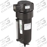SPEEDAIRE Compressed Air Filter: Particulate, 1 in NPT, 5 micron, 425 cfm, 250 psi Max Op Pressure (MPN 4ZL10). Key specifications — attr110055: Heavy Duty; attr110008: SPEEDAIRE.