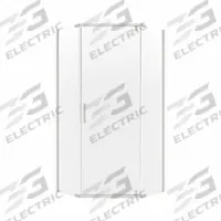 FOREMOST Shower Door: 25 1/2 in Max. Door Wd, 23 3/4 in Fixed Panel Wd, 74 in Overall Ht, Frameless (MPN CVNA0674-CL-BN). Key specifications — Brand: FOREMOST; Door Frame Finish: Brushed Nickel.