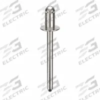 Blind Rivet,1.601" L,0.183" dia,PK250: Inch, 1 19/32 in Overall Lg, 19/64 in Body Lg, Dome, 250 PK (MPN AD62ABS200). Key specifications — Brand: POP AVDEL.