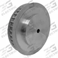 DAYTON Timing Pulley: Trapezoidal, Plain, For T10 Timing Belt Section, For 16 mm Belt Wd, 40 Teeth (MPN 31T10/40-2). Key specifications — Brand: DAYTON; Tooth Profile: Trapezoidal; Finish: Plain.