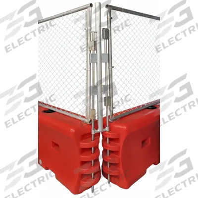 TRAFFIX DEVICESVIZCON Water Wall Fence Corner Tube: 90° Water Wall Fence Corner Pin - Jersey Barrier Gates & Fences