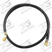 TESTO Hose: 5 ft Lg, 45° Angle, Black, Rubber, Single Hose (MPN 0554 2117). Key specifications — Brand: TESTO.