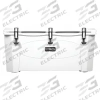 GRIZZLY COOLERS Marine Chest Cooler: White, 160 Cans, 165 qt Cooler Capacity, 7 day Ice Retention (MPN 4400608). Key specifications — Brand: GRIZZLY COOLERS; Drain Plug: Not Included; Wheels Included (FILTER): No.