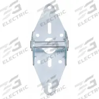 APPROVED VENDOR Garage Door Hinge: Zinc, 1 1/8 in Leaf Ht, 2 5/8 in Leaf Wd, Square (MPN 1RBV6). Key specifications — Brand: APPROVED VENDOR; Corner Type: Square.