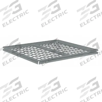 TENNSCO Shelf: 48 in x 36 in, 850 lb Load Capacity, Steel, 5 ga Decking, Gray - Wire Decking Shelf Kits for Boltless Shelving