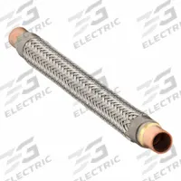 APPROVED VENDOR Vibration Absorber: 1/2 in Sweat Connection, 9 in Overall Lg (MPN 6AWP3). Key specifications — Braid Material: Stainless Steel; Brand: APPROVED VENDOR; Manufacturer Part Number: 6AWP3; Connection Material: Copper.