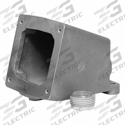 LEVITON Back Box: For IEC 60309 Pin & Sleeve Devices, 20 A_30 A, 1.5 in, Dead End Hub - Back Boxes