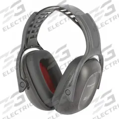 HOWARD LEIGHT BY PIP Earmuffs: Over-the-Head Earmuff, Passive, 23 dB NRR, Dielectric, Foam, Black (MPN 1035190-VS). Key specifications — attr114012: Verishield(TM) 101; attr114053: Rigid; attr114052: Yes; attr114031: Yes; attr114015: Plastic; attr114029: Foam; attr114039: ABS; attr114048: VeriShield(TM) 100.