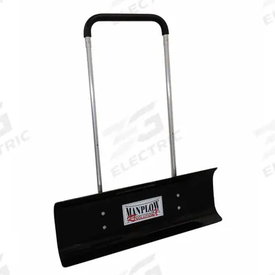 MANPLOW Snow Pusher: Plastic, 15 1/2 in Blade Lg, 40 in Blade Wd, 0.19 in Gauge - Snow Pushers