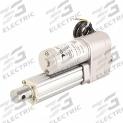 DUFF-NORTON Linear Actuator: LT, 112 lbf Rated Load, 2 in Stroke, 12V DC, IP66 (MPN LT100-1-50P). Key specifications — Nut Material: Plastic; Position Feedback Option: Potentiometer.
